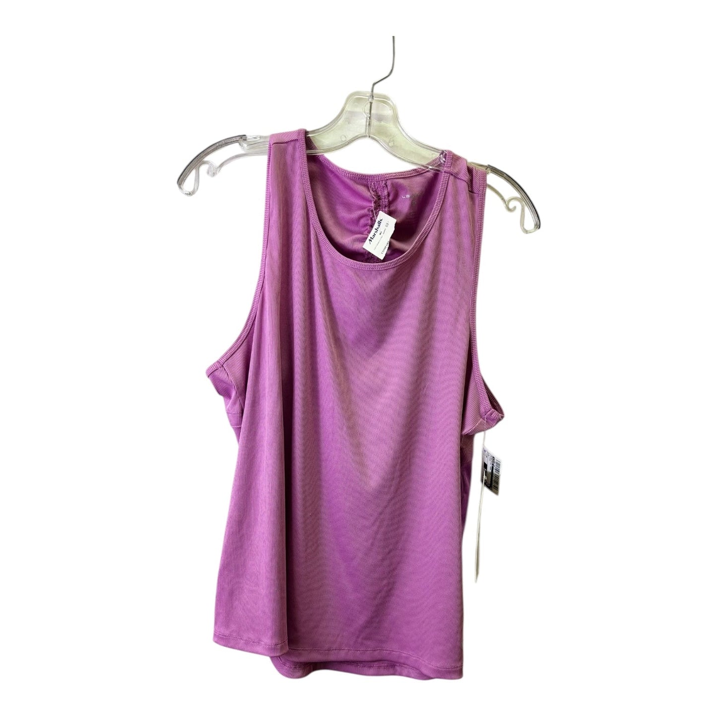 Athletic Tank Top By Layer 8 In Purple, Size:Xl