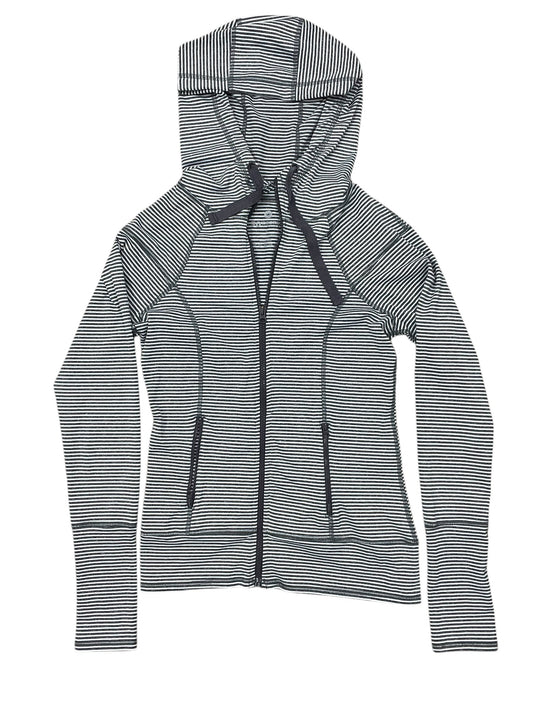 Jacket Other By 90 Degrees By Reflex In Grey & White, Size:M