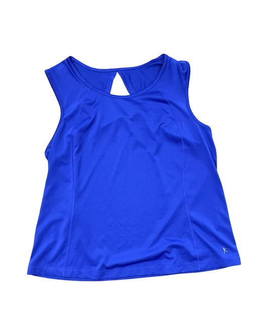 Athletic Tank Top By Danskin In Blue, Size:Xl