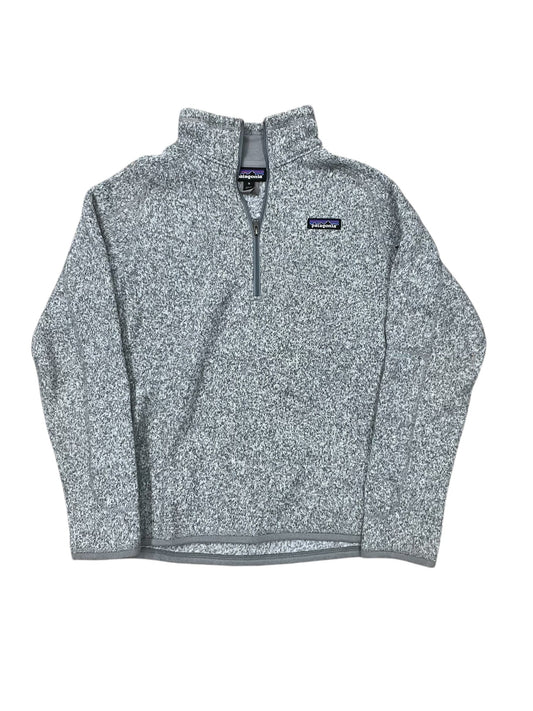 Sweatshirt Collar By Patagonia In Grey, Size:M