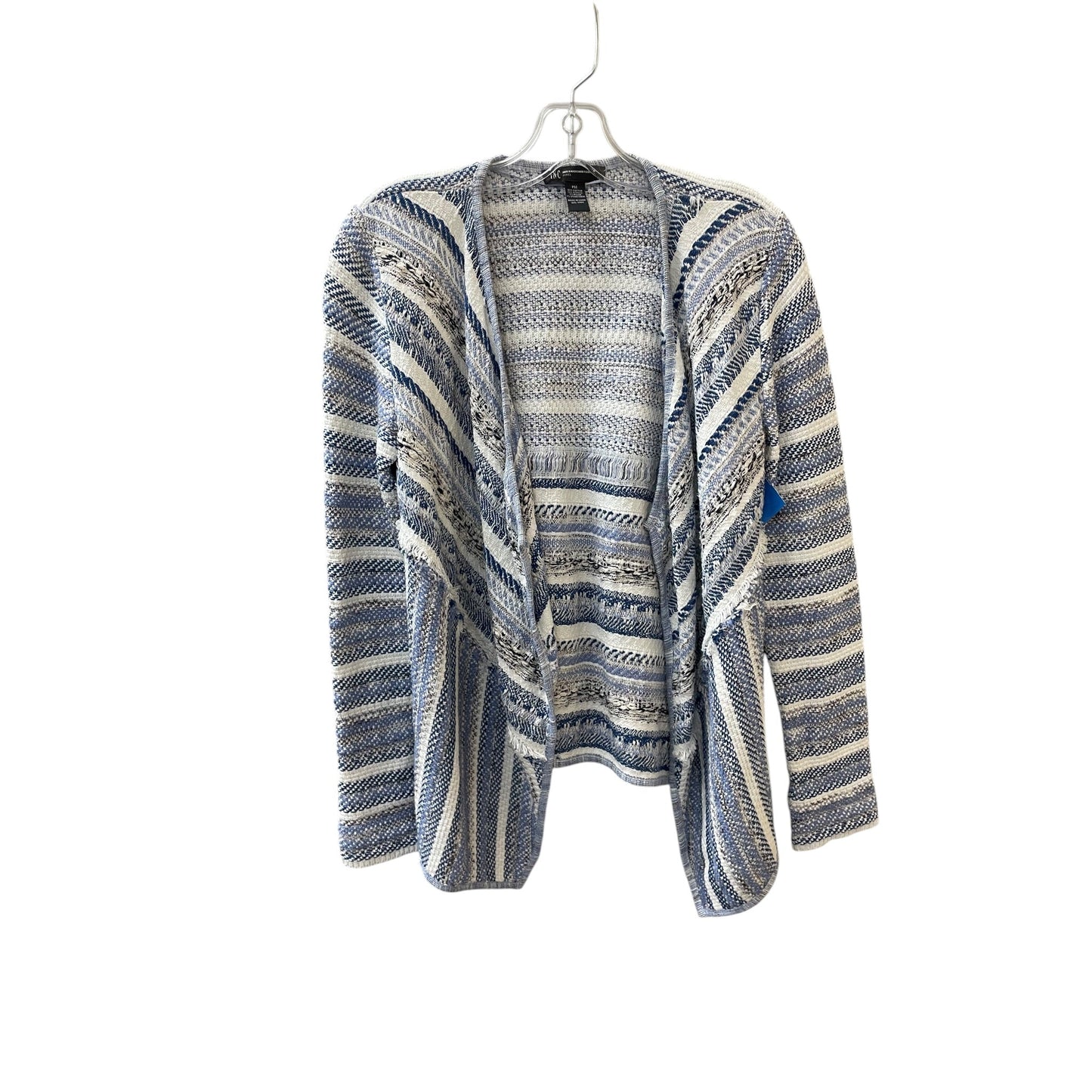 Cardigan By Inc In Blue, Size:M