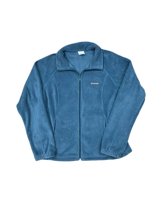 Jacket Fleece By Columbia In Teal, Size:Xl