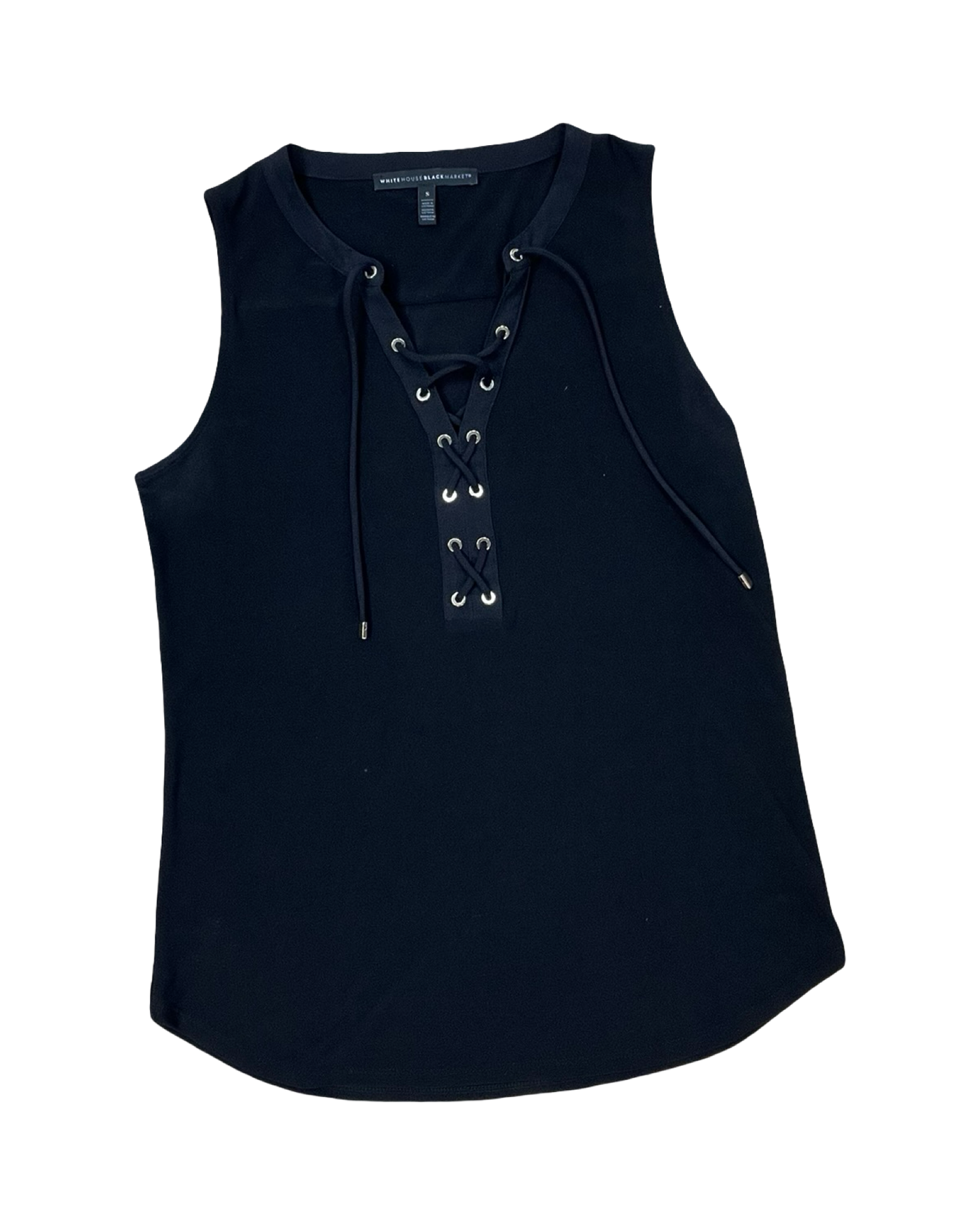 Top Sleeveless By White House Black Market In Black, Size:S