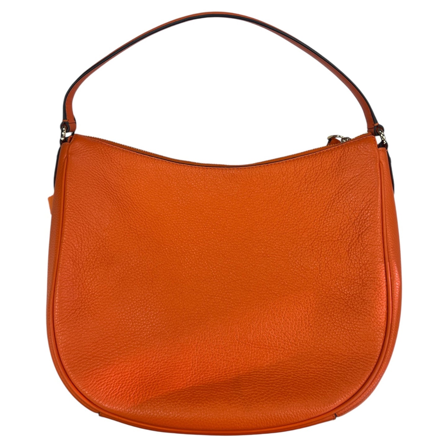 Handbag Designer By Michael Kors In Orange, Size:Medium