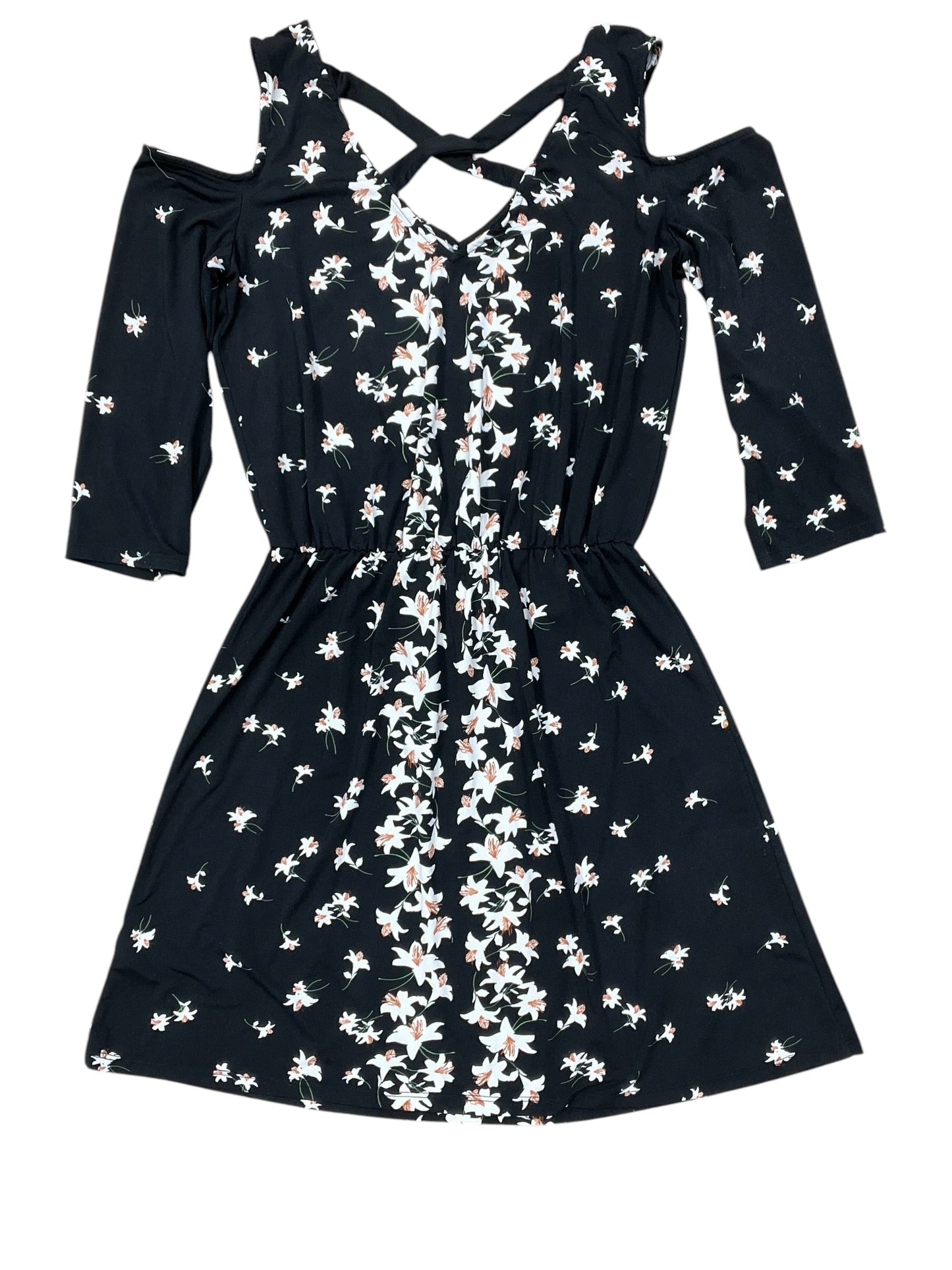 Dress Casual Midi By Maurices In Black, Size:M