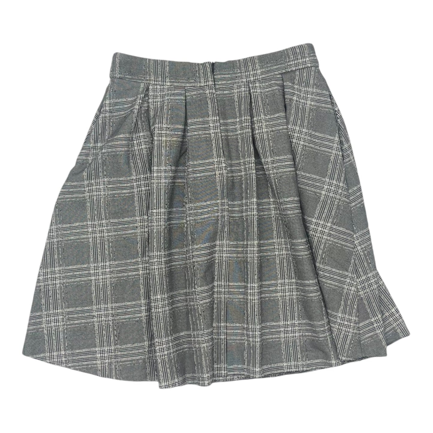 SKIRT MINI & SHORT by    CLOTHES MENTOR In PLAID PATTERN, Size: 16