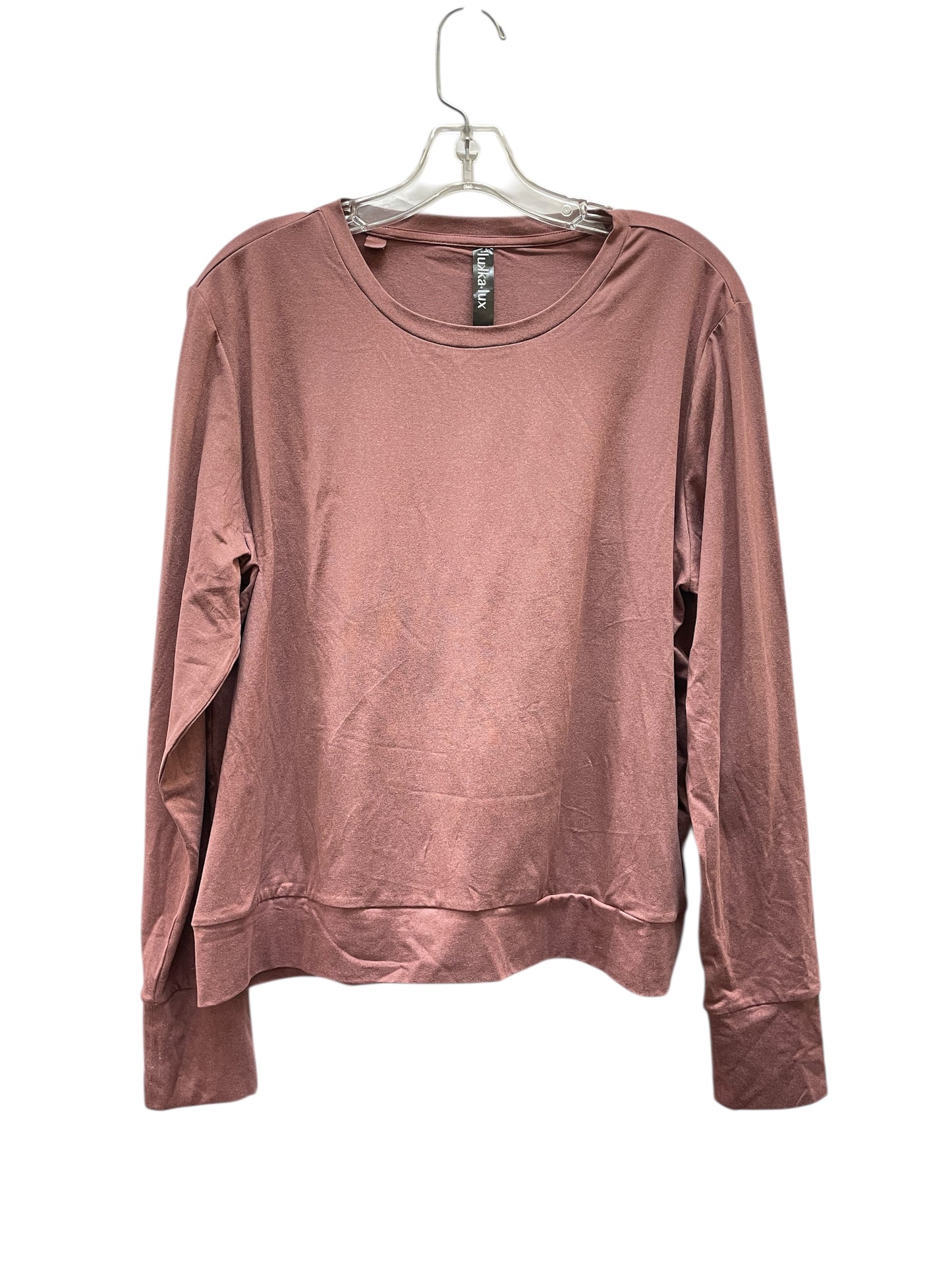 Top Ls Basic By Lukka In Mauve, Size:L