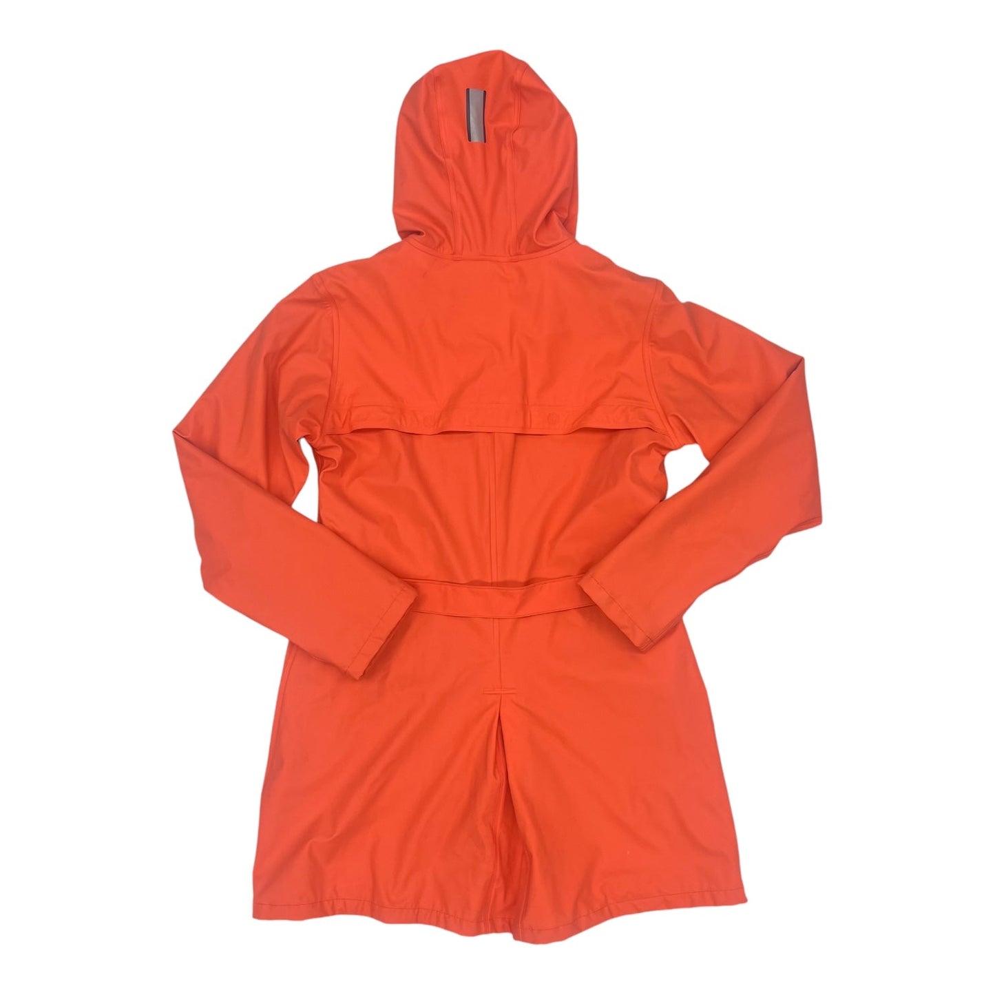 Coat Raincoat By Helly Hansen In Orange, Size:M