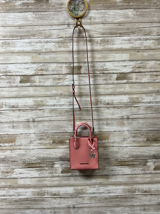 Crossbody Designer By Michael Kors In Pink, Size:Small