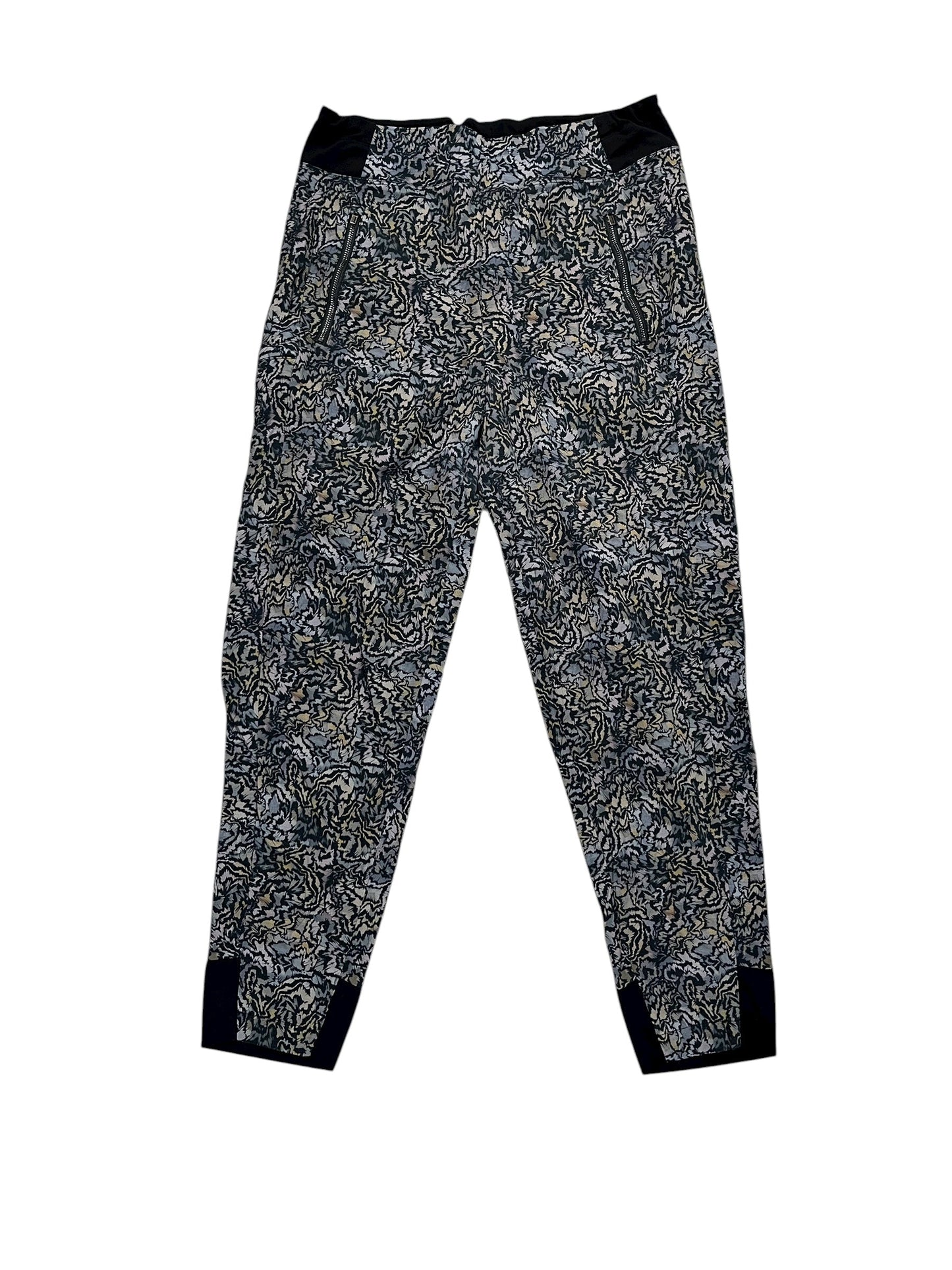 Athletic Pants By Athleta In Blue & Brown, Size:M