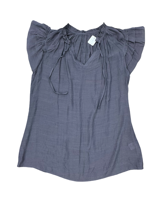 Top Ss By Clothes Mentor In Grey, Size:Xl