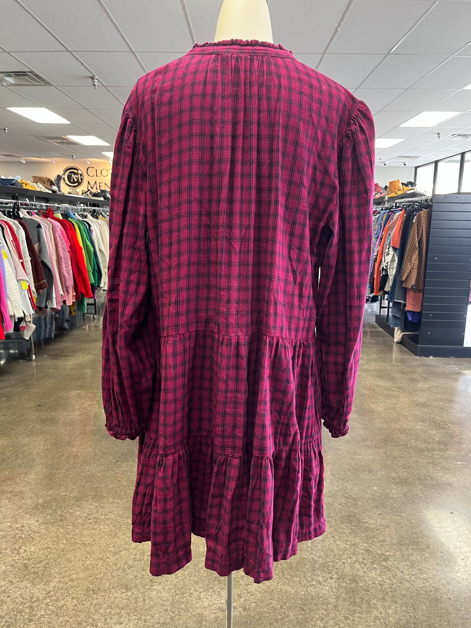 Dress Casual Short By Gap In Black & Red, Size:L Dress Casual Short By Gap In Black & Red, Size:L