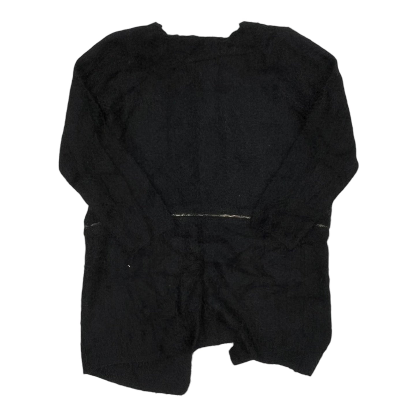 Sweater Cardigan By Cupio In Black, Size:L