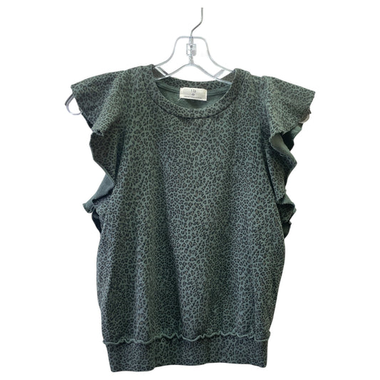 Top Sleeveless By T.La In Animal Print, Size:Xxs