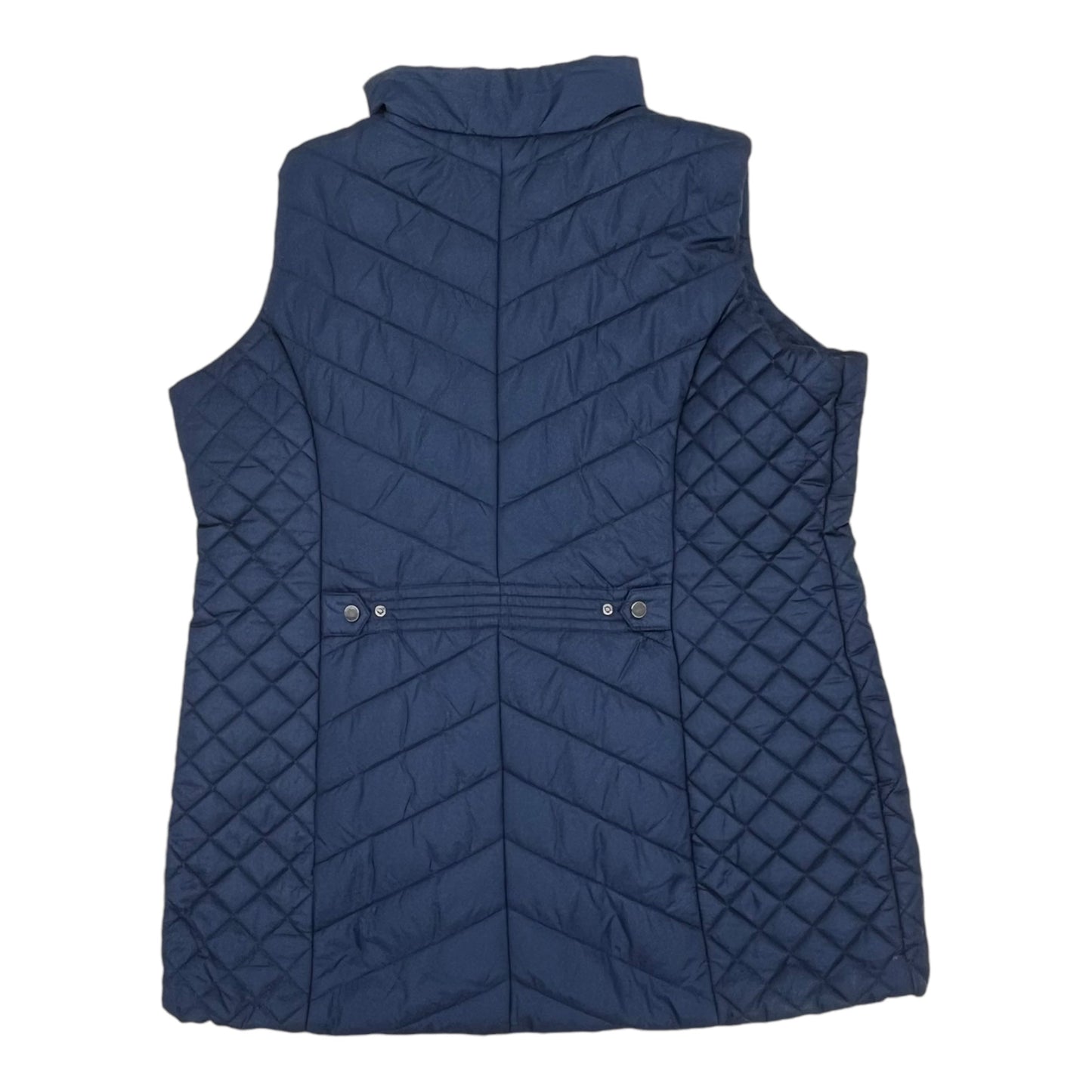 Vest Puffer & Quilted By Weatherproof In Blue, Size:2X