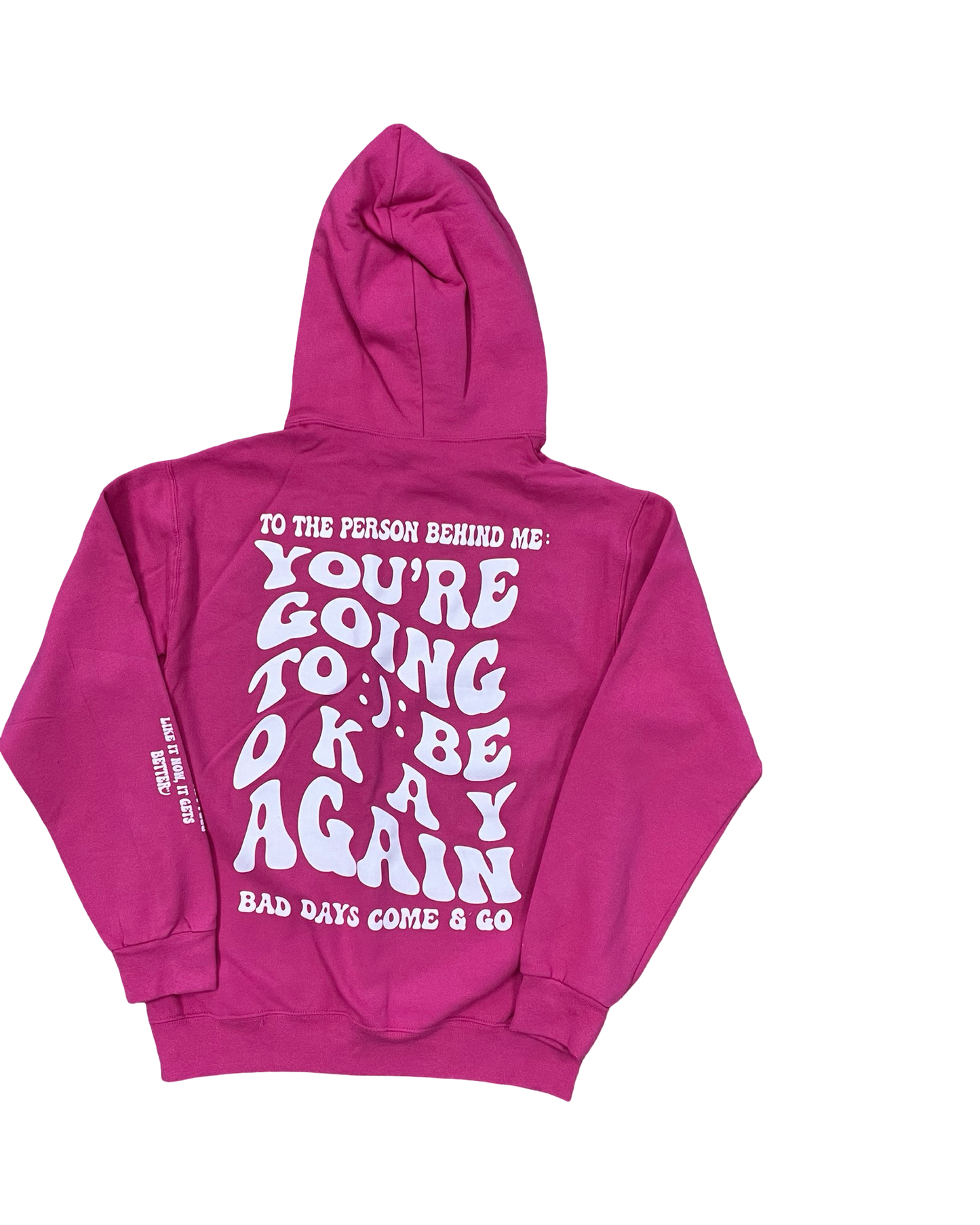 Sweatshirt Hoodie By Jerzees In Pink, Size:S