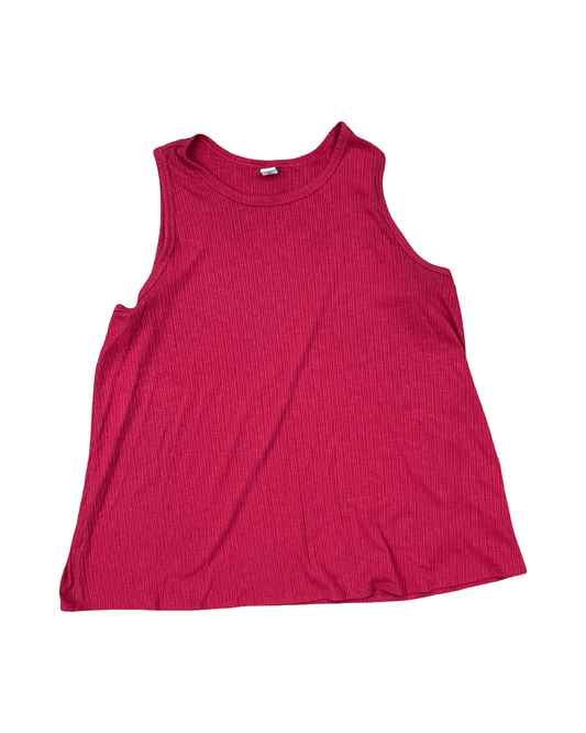 Tank Top By Old Navy In Red, Size:L