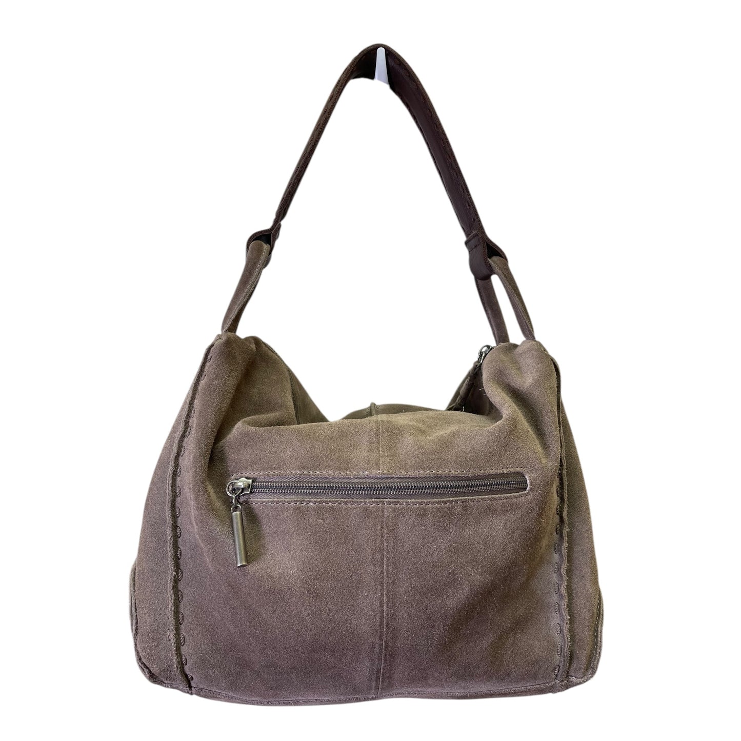 Handbag Leather By The Sak In Taupe, Size:Large