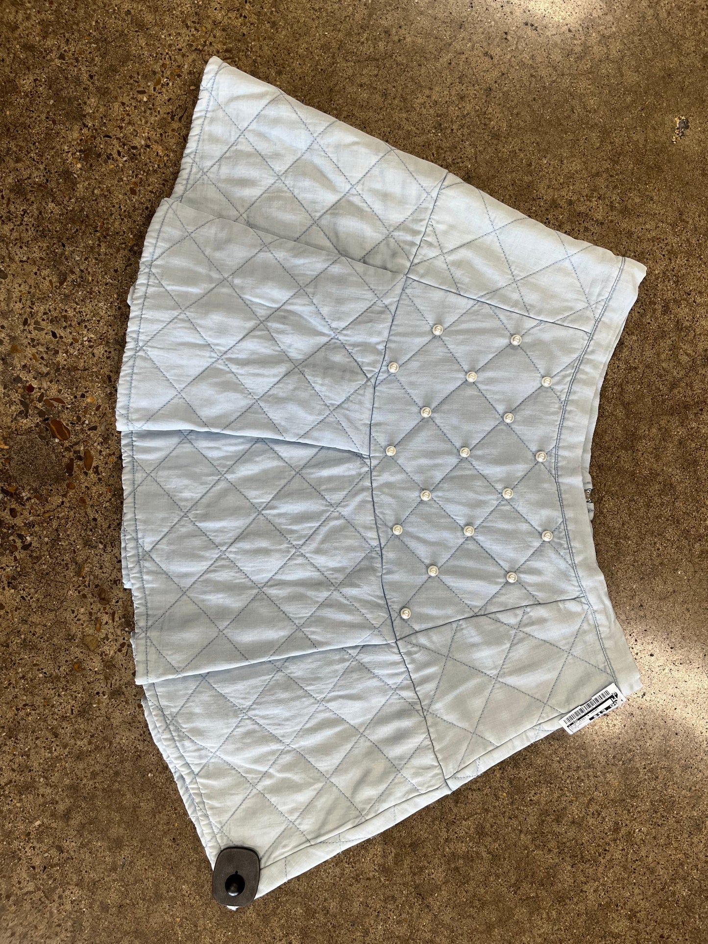 Skirt Mini & Short By Cmc In Blue Denim, Size:L