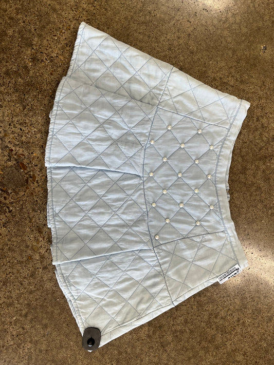 Skirt Mini & Short By Cmc In Blue Denim, Size:L