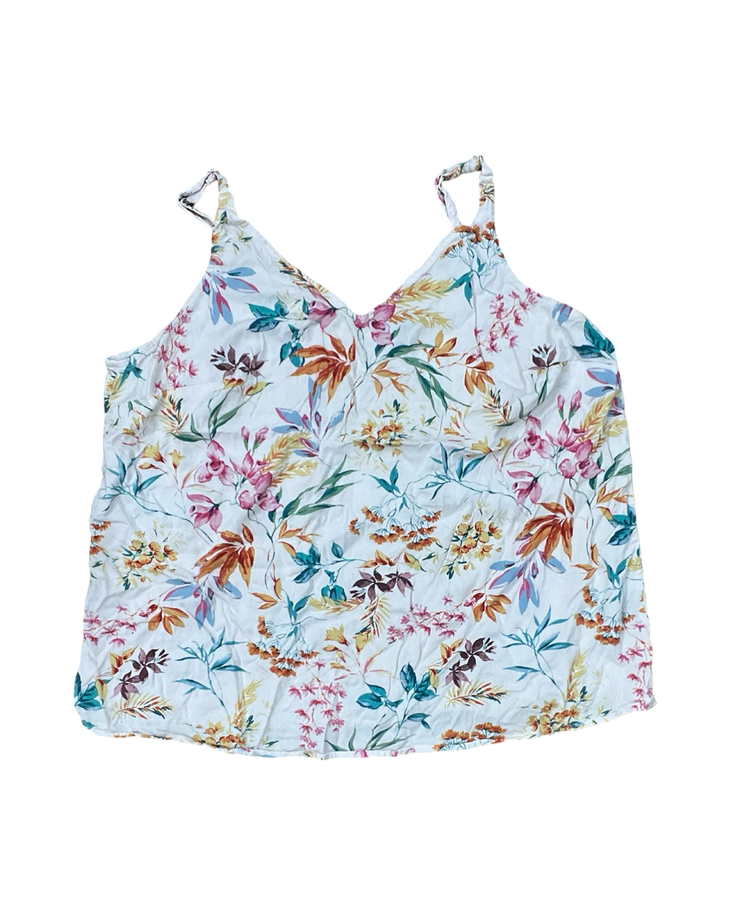 Tank Top By Torrid In Floral Print, Size:L