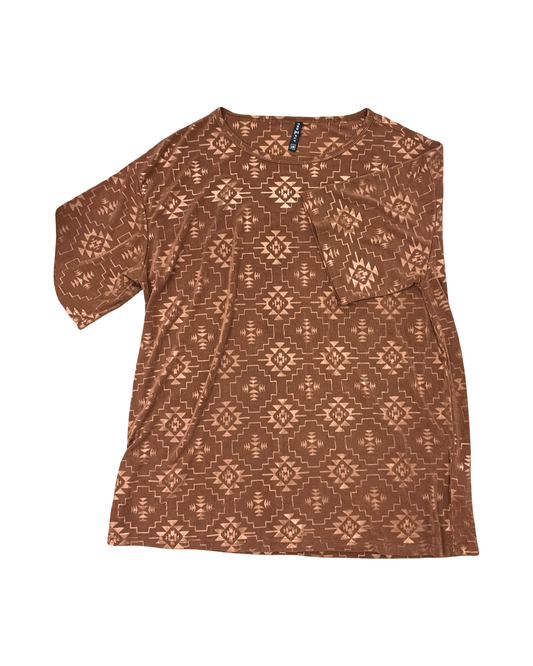 Top Ss By Clothes Mentor In Copper, Size:M