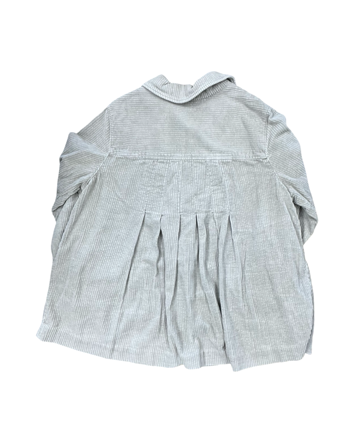 Jacket Shirt By Clothes Mentor In Tan, Size:M