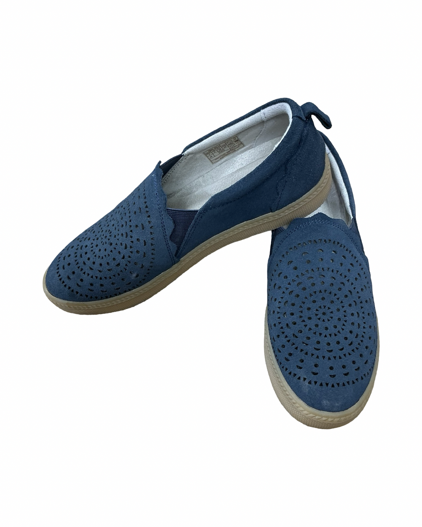 Shoes Flats By Earth Origins In Blue, Size:7