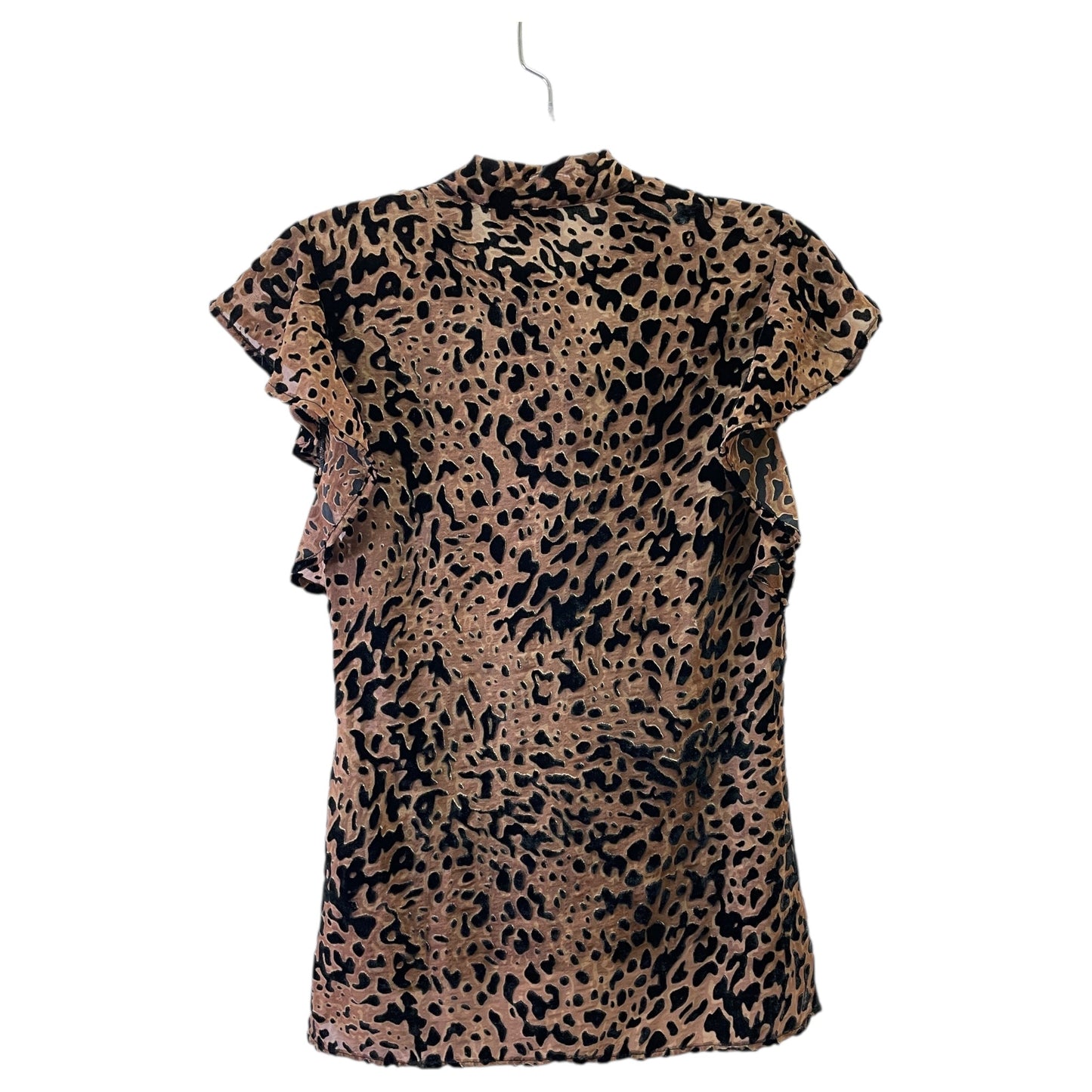 Top Ss By Bebe In Black & Gold, Size:Xxs