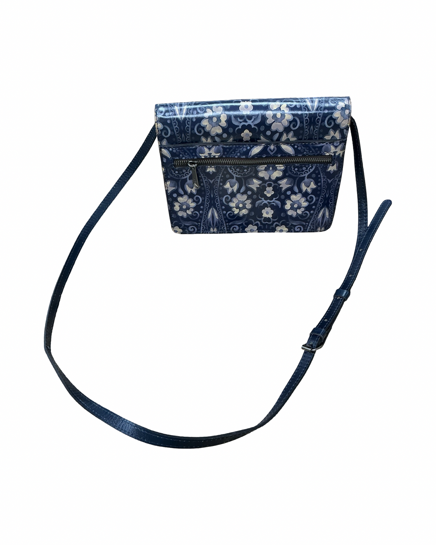 Crossbody Designer By Patricia Nash In Blue, Size:Small