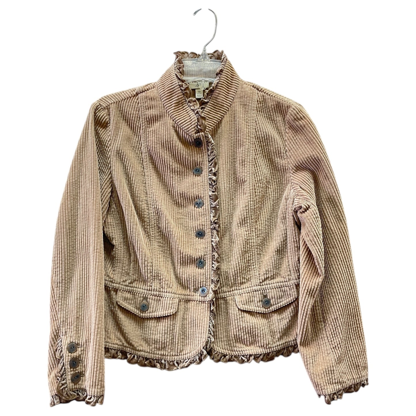 Jacket Other By J. Jill In Tan, Size:Sp