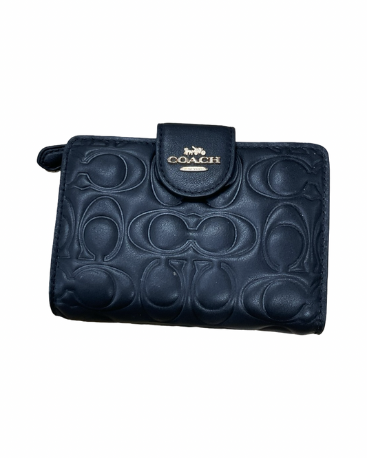 Wallet Designer By Coach In Black, Size:Medium
