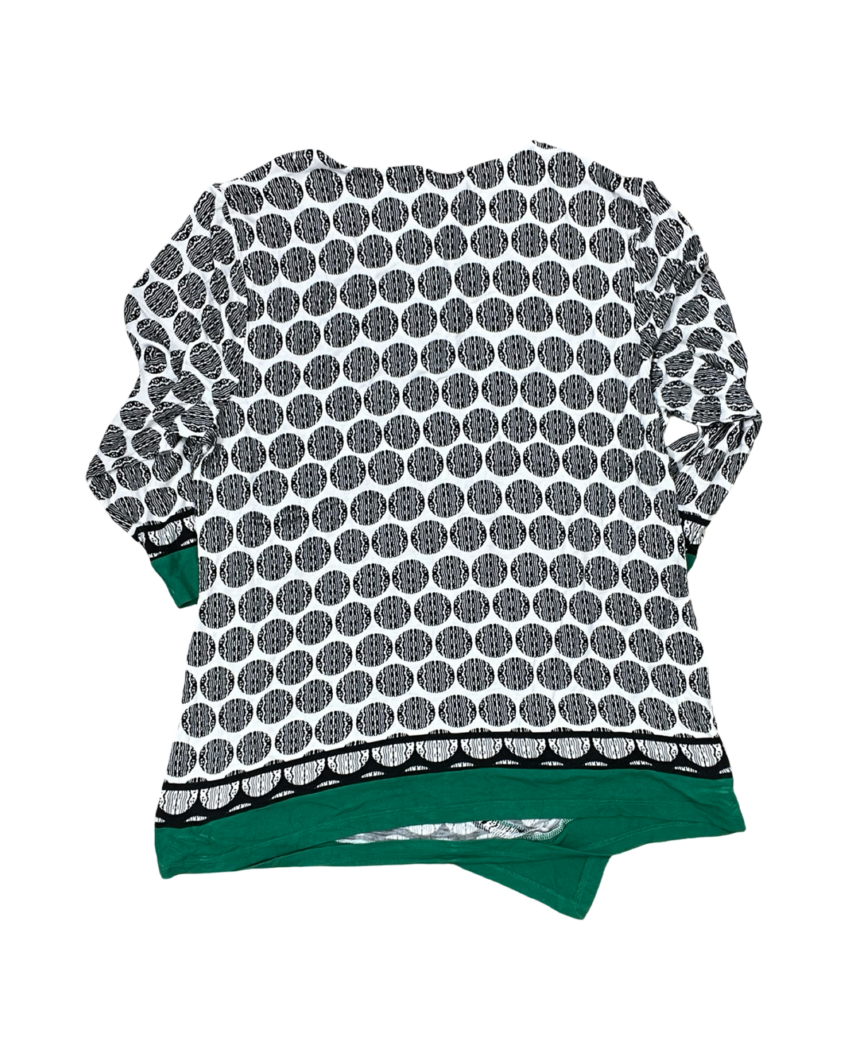 Top Ls By Chicos In Black & White, Size:L