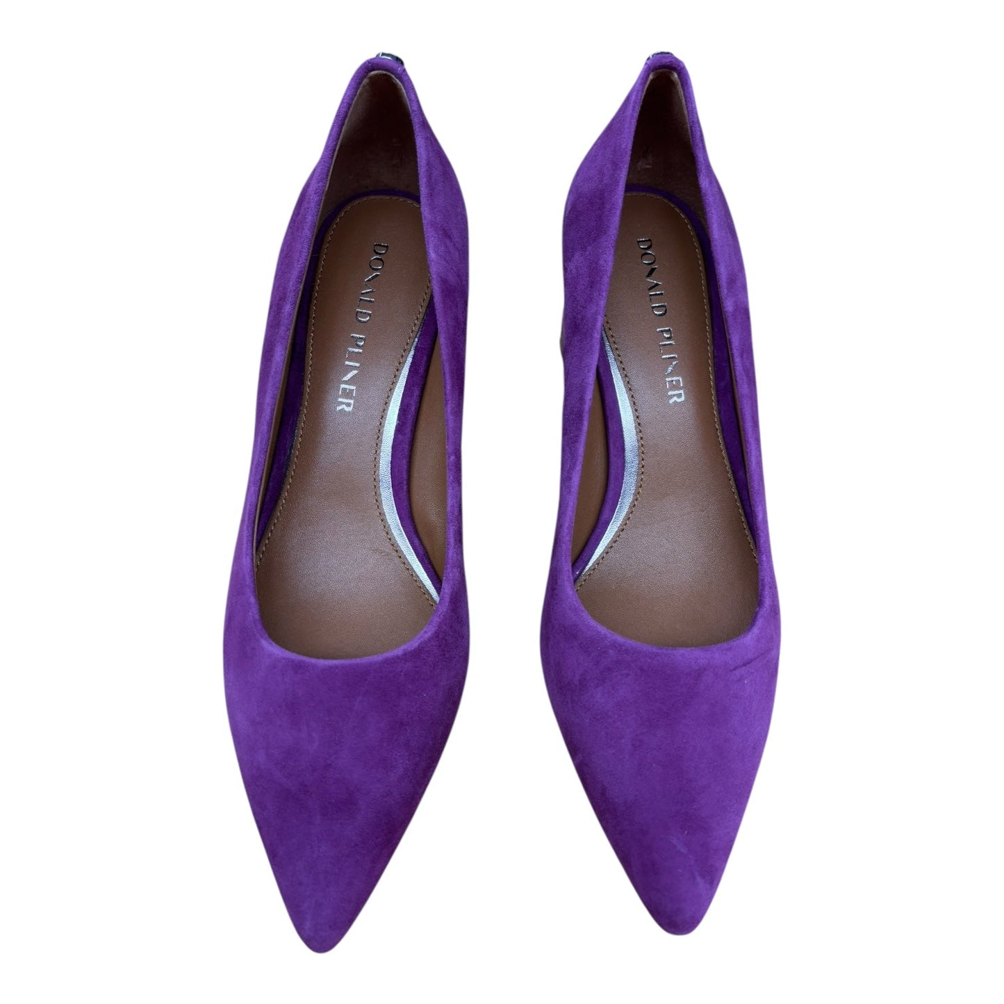 Shoes Heels Block By Donald Pliner In Purple, Size:8