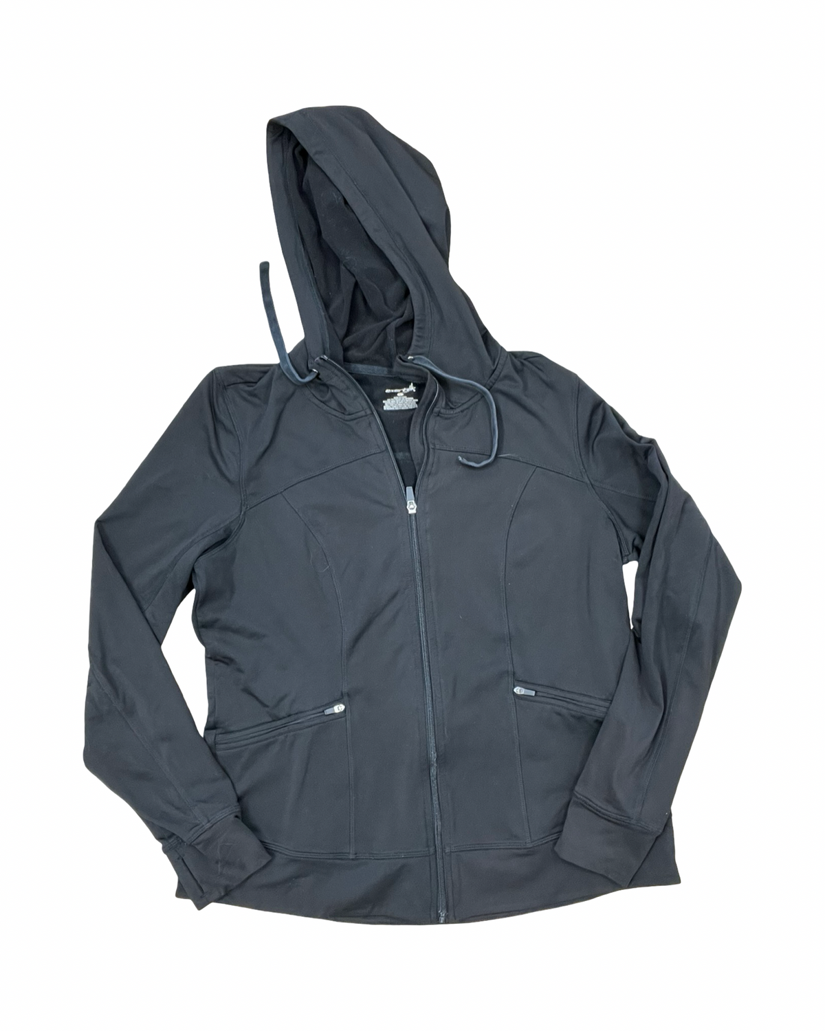 Athletic Jacket By Exertek In Black, Size:L