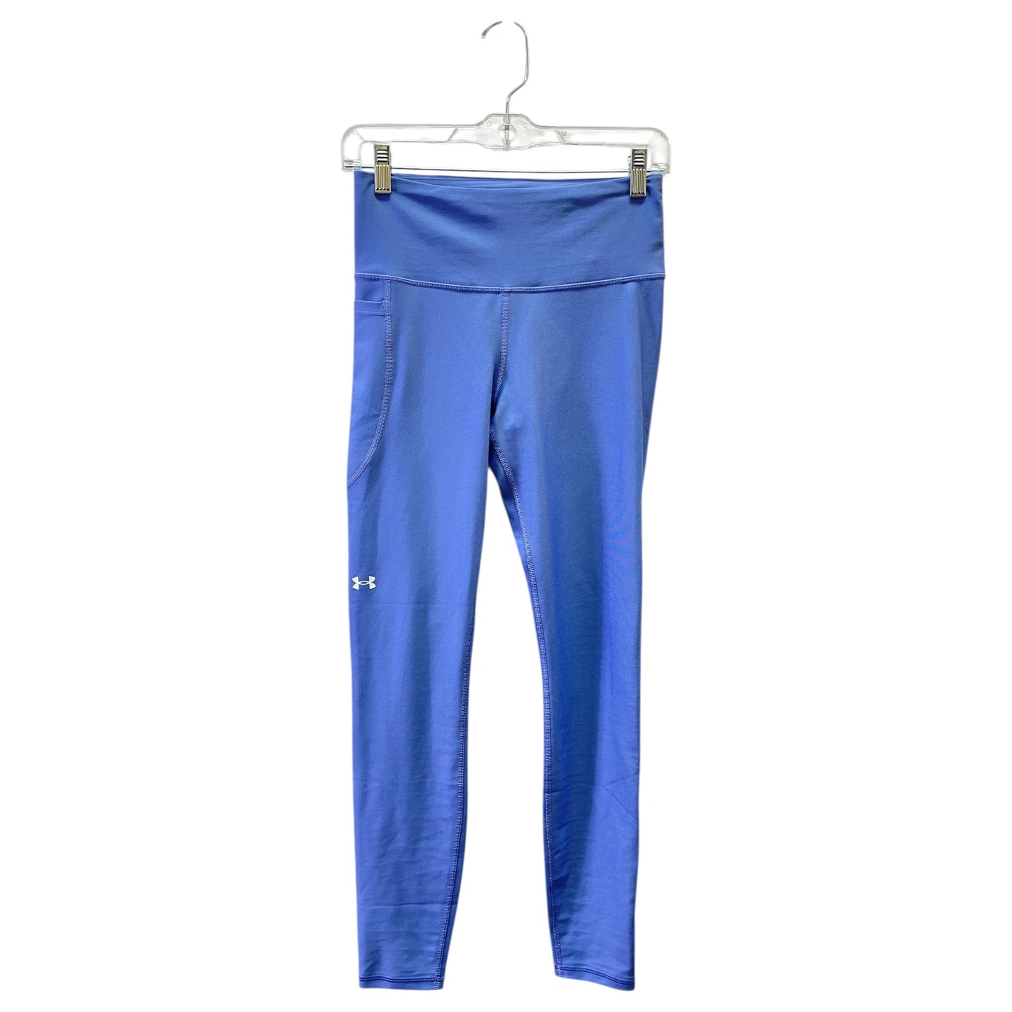 Athletic Leggings By Under Armour In Blue, Size:M