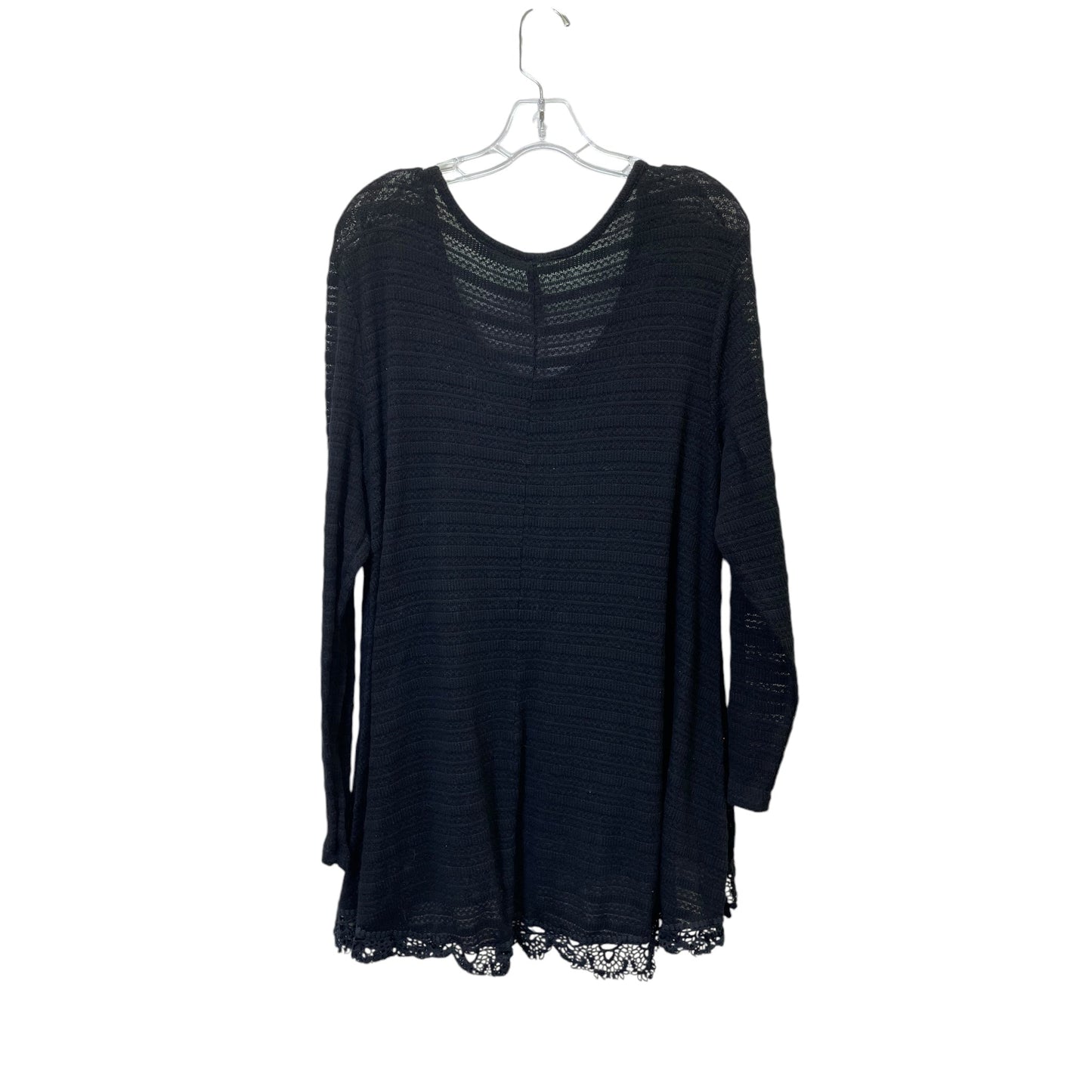 Sweater By Massini In Black, Size:2X