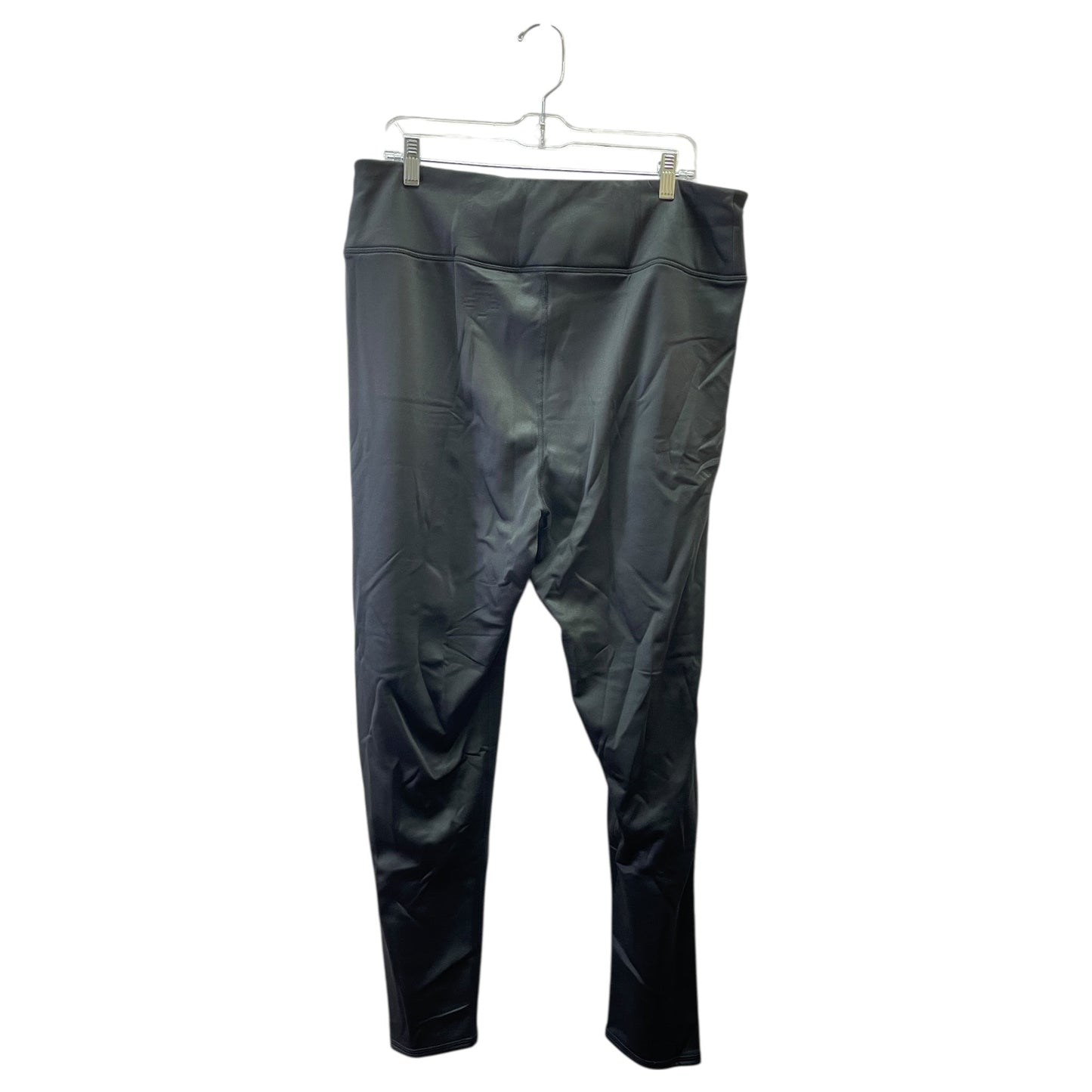 Athletic Leggings By Cuddl Duds In Black, Size:Xl
