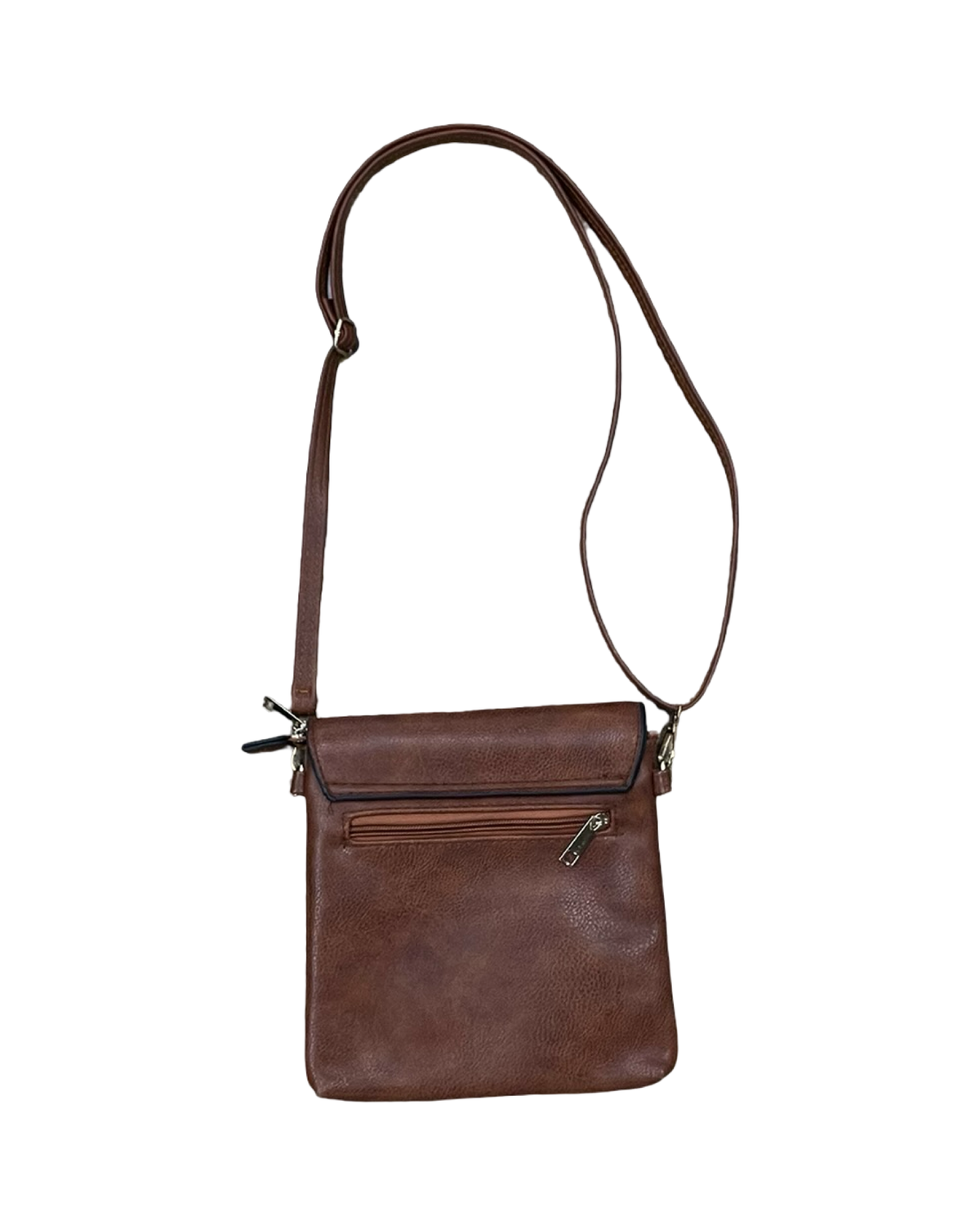 Crossbody By Clothes Mentor In Brown, Size:Medium