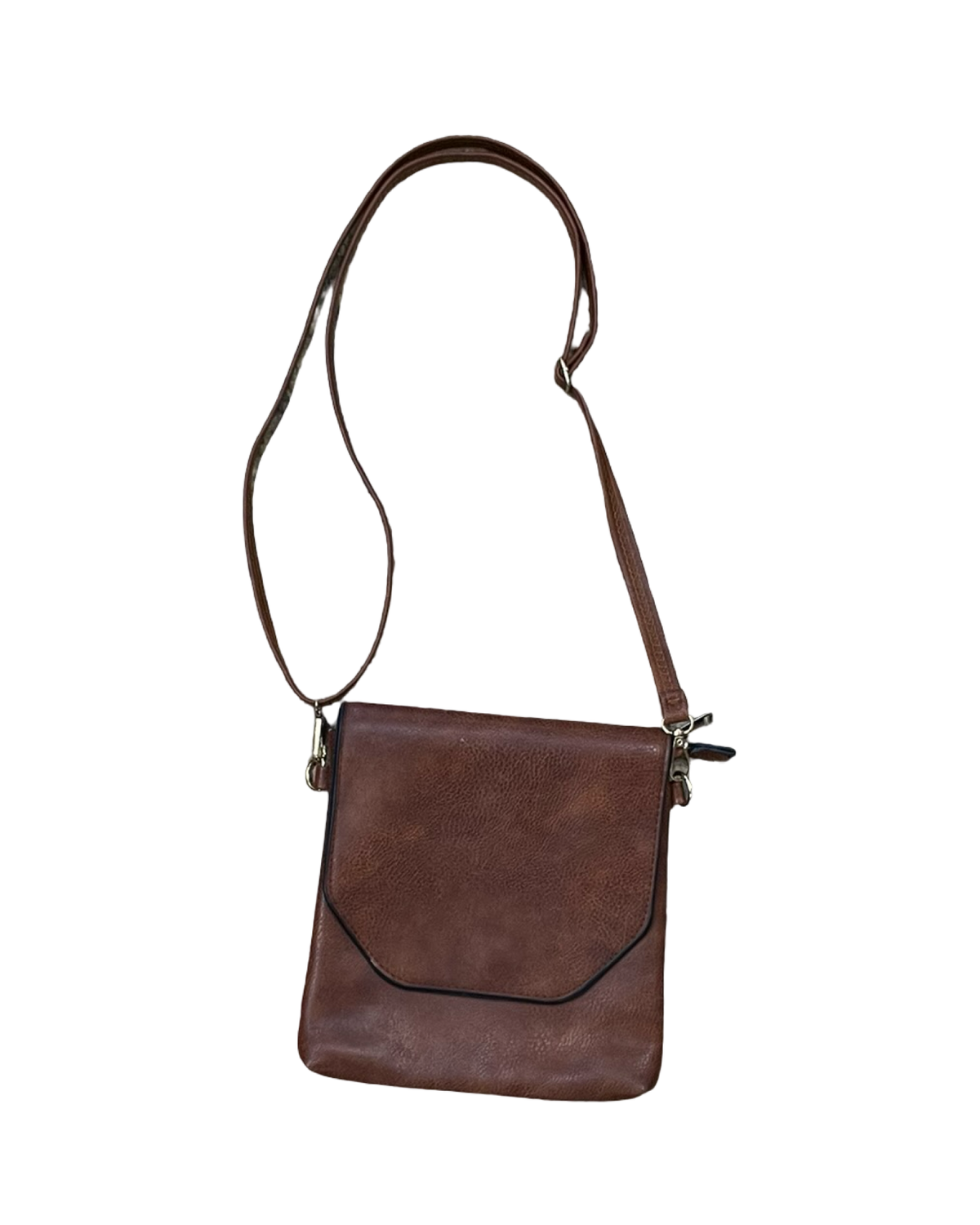 Crossbody By Clothes Mentor In Brown, Size:Medium