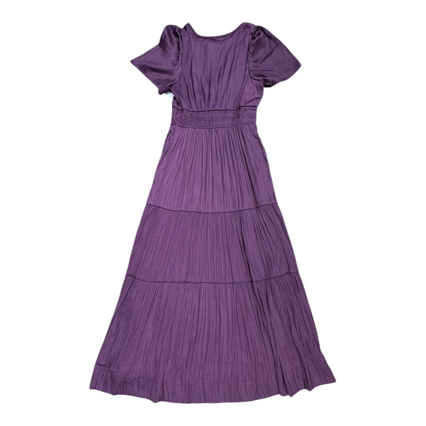 Dress Casual Maxi By Anthropologie In Purple, Size:Xs