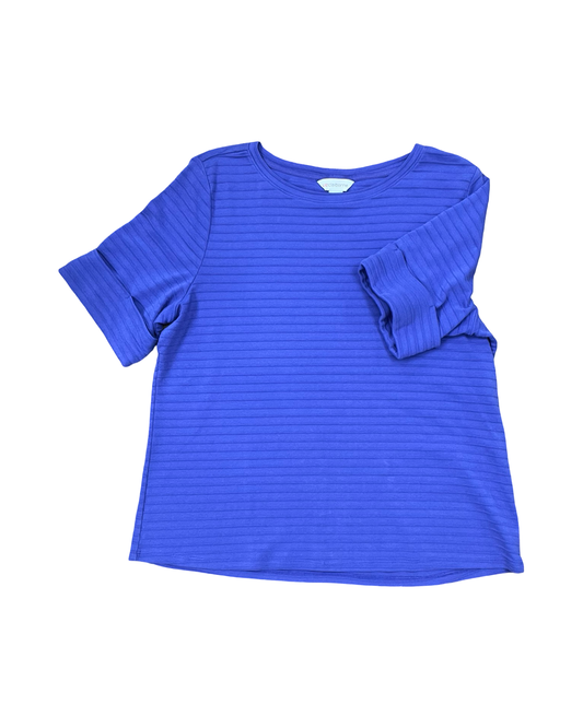 Top Ss By Liz Claiborne In Purple, Size:Xl