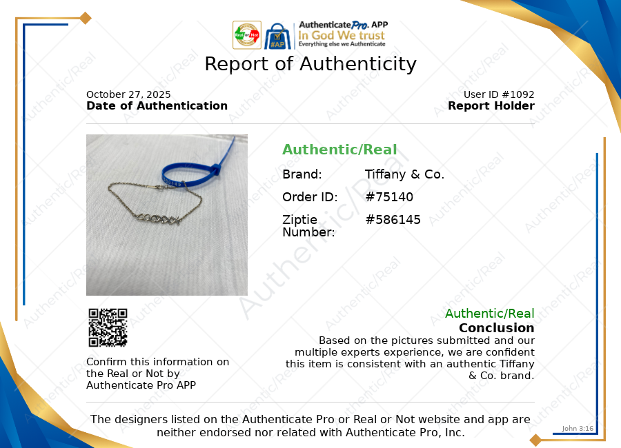 Bracelet Luxury Designer By Tiffany And Company In Silver