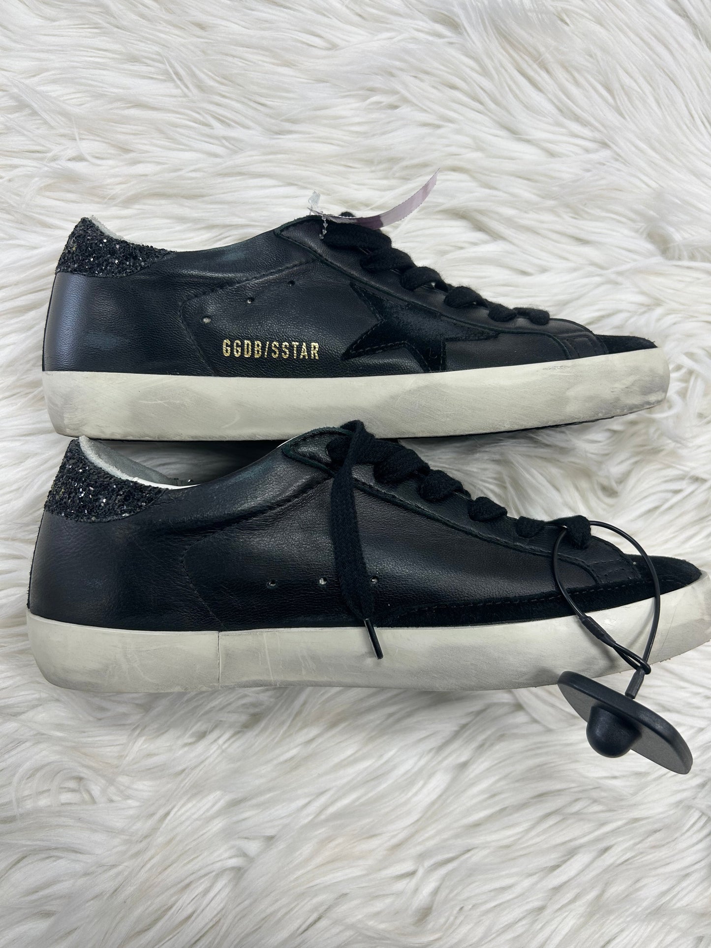 Shoes Luxury Designer By Golden Goose In Black, Size:8