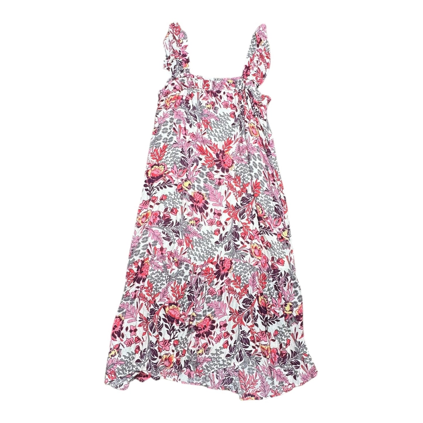 Dress Casual Maxi By Knox Rose In Floral Print, Size:Xxl