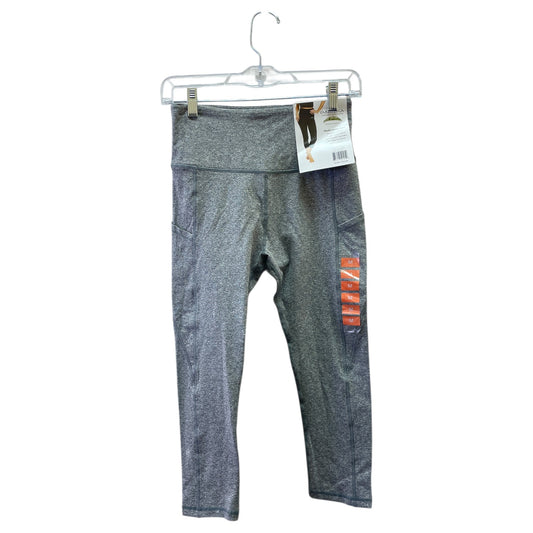 Athletic Capris By Earth Yoga In Grey, Size:M