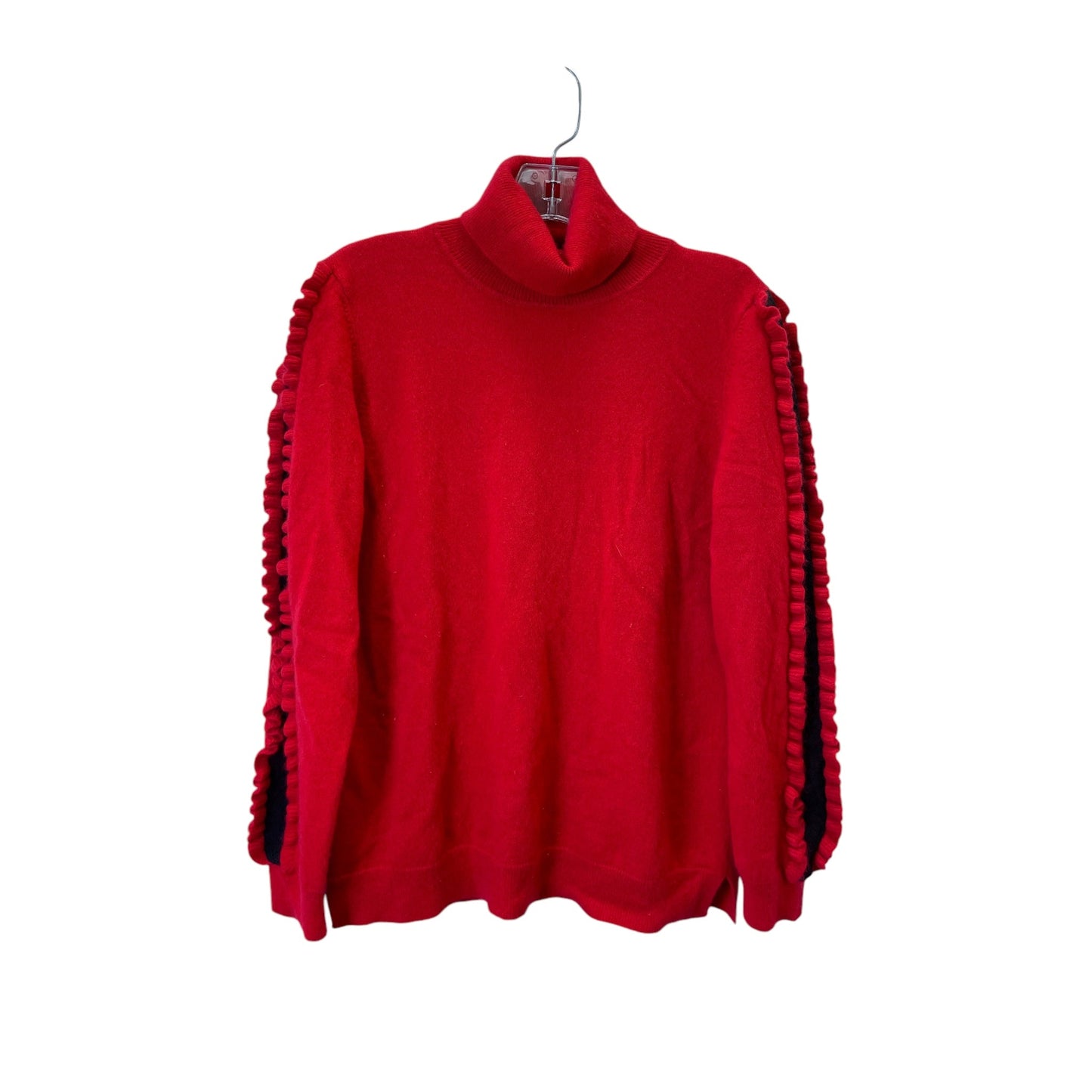 Sweater Designer By Neiman Marcus In Red, Size:Xl