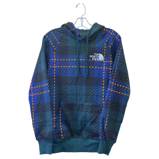 Athletic Sweatshirt Hoodie By The North Face In Blue, Size:S