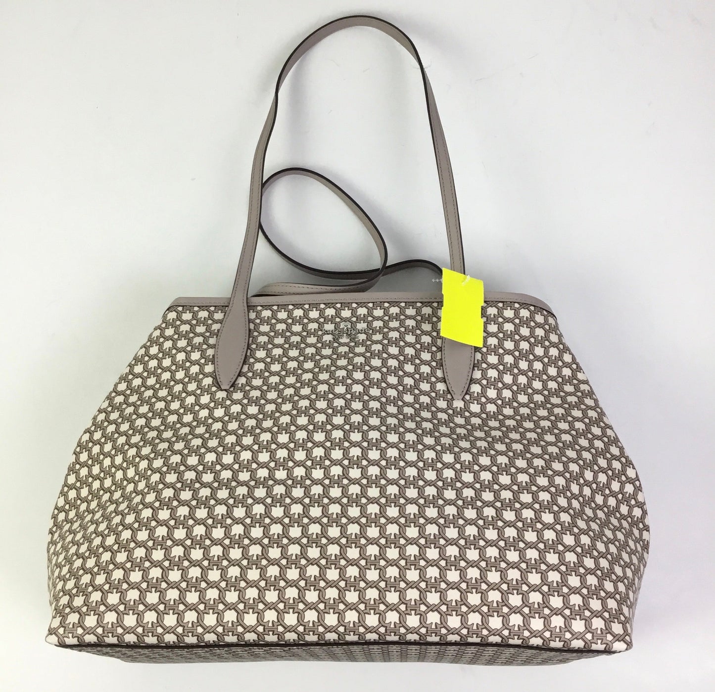 Handbag Designer By Kate Spade In Taupe, Size:Medium