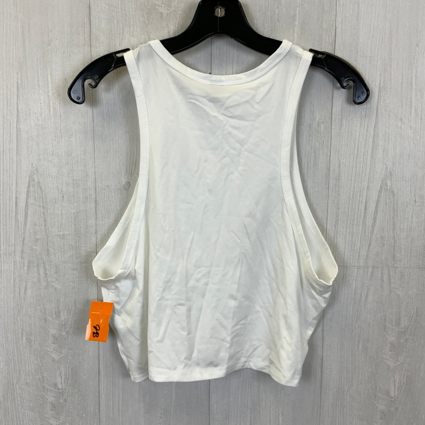 Tank Top By Shein In White, Size:1X